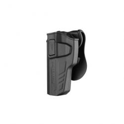 Holster pour Glock 17 / 22 / 31 Noir Gaucher