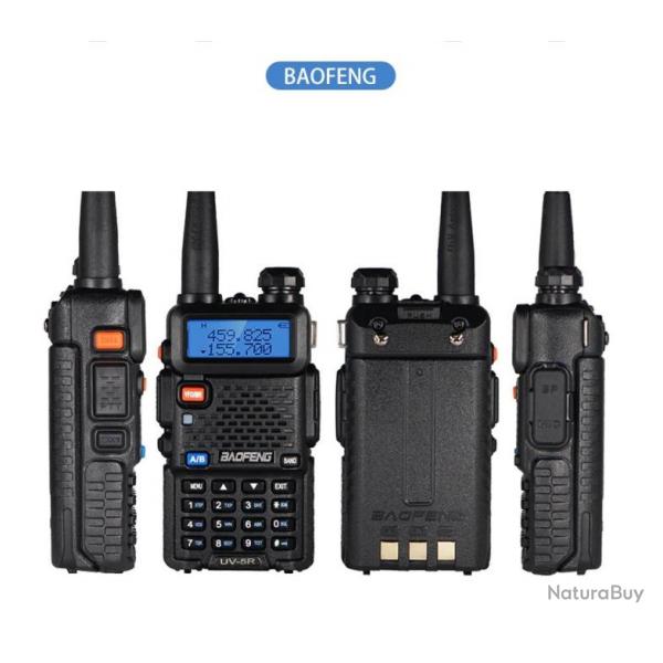 Radio portative BAOFENG UV-5R - Polyvalence, Performance et Simplicit 5w