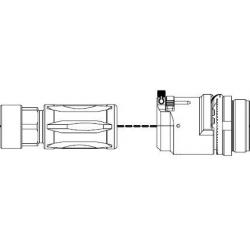 Adaptateur B&T HUB QDN Titane (5.56 & 7.62)