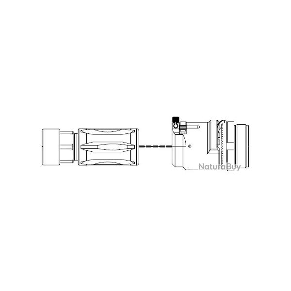 Adaptateur B&T HUB QDN ACIER (5.56 & 7.62)