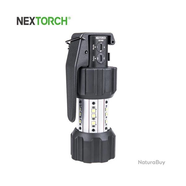 Nextorch ND30B - dispositif de distraction tactique civil rechargeable - 11000Lumens 130 dB