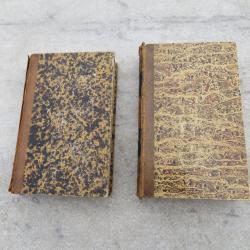 DUO de livre, L'univers Histoire Et Description de toutes les peuples"CHINE"(1837)&"CHILI..."(1840)