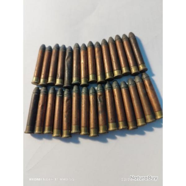 munitions de 5.8 mm extra long  poudre noire