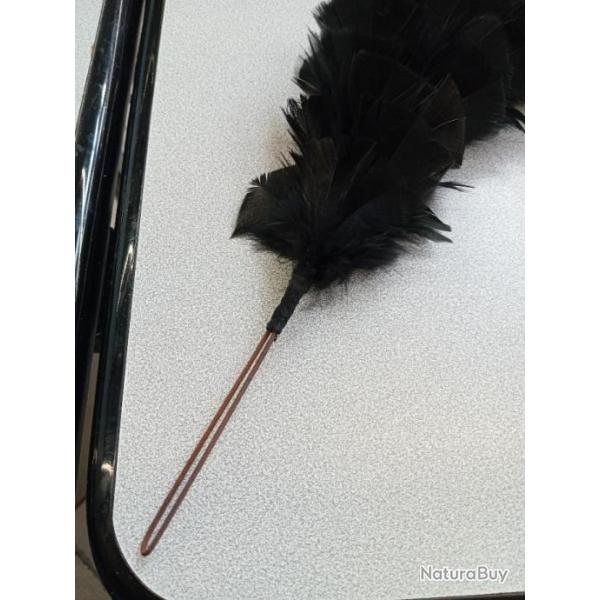 Plumet noir pour les portes drapeau des 1er et 3me  rgiment de hussards