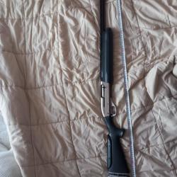 Fusil semi automatique remington 1100 competition calibre 12 chambré 76 canon 76