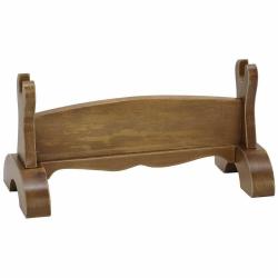 Support en bois katana