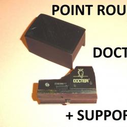 point rouge DOCTER + capot + support de canon sur carabine - VENDU PAR JEPERCUTE (D25A82)