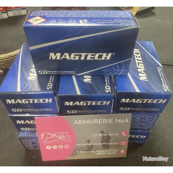 Munitions Magtech 22LR 40G standard velocity Liv Offerte LOT DE 2000