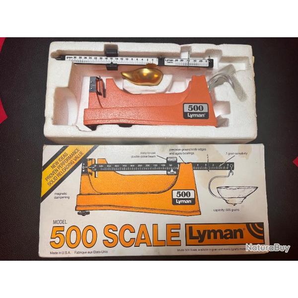 Lyman - balance haute prcision M 500 Scale