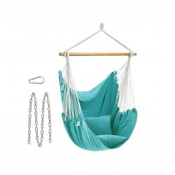 Fauteuil suspendu chaise suspendue déco maison cocooning balançoire siège avec 2 coussins chaîne en