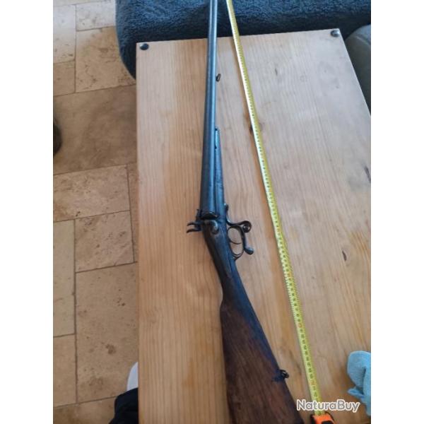 Fusil calibre 10 a broche st tienne grav a Orlans