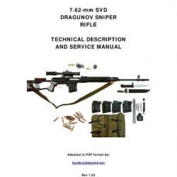 notice DRAGUNOV SNIPER (envoi par mail) - VENDU PAR JEPERCUTE (m2355)