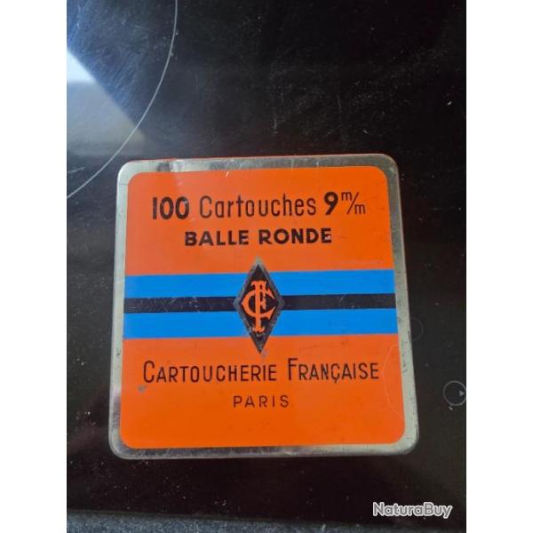 Bote cartouche balles 9mm