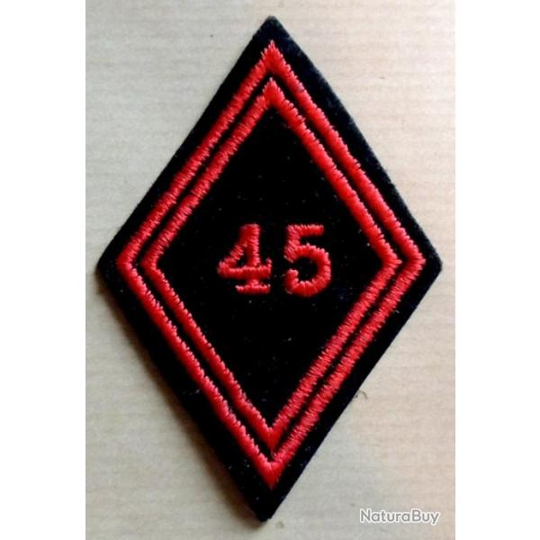 Patch  coudre losange mod 45 45 Rgiment du Gnie de l'air troupe pour collection ne pas porter.