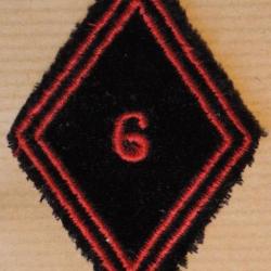 Patch à coudre losange mod 45 Génie 6° ou 9° pour collection ne pas porter.