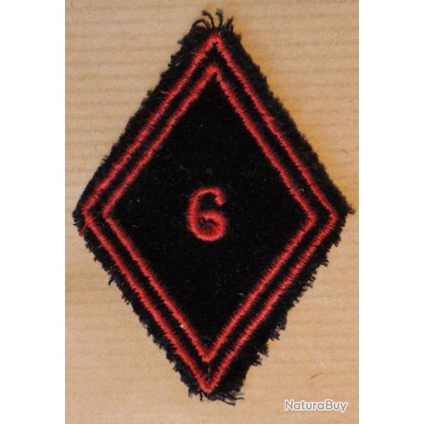 Patch  coudre losange mod 45 Gnie 6 ou 9 pour collection ne pas porter.