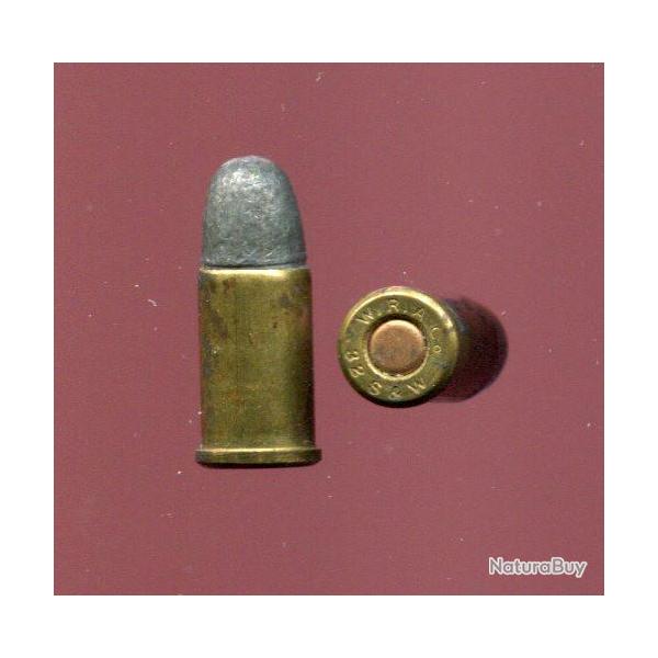 .32 S&W - black powder (voir photo boite) - amorce cuivre - marquage  : W.R.A.Co. .32 S&W