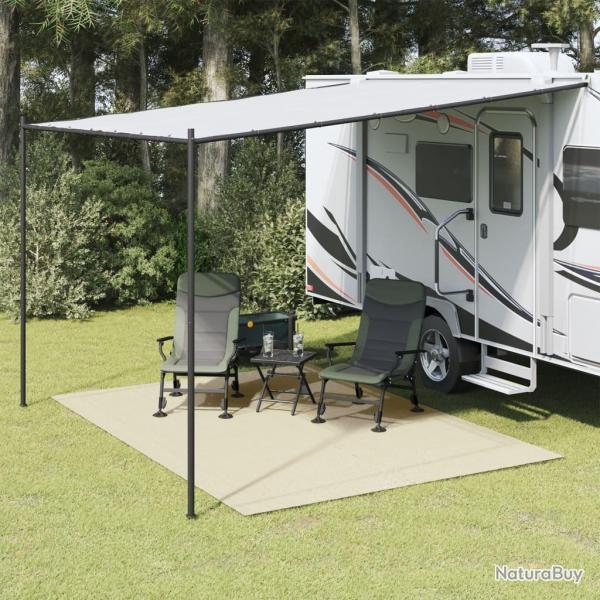 Tapis de tente crme 3,5x2,5 m alsavelo
