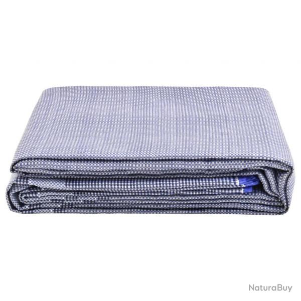 Tapis de tente 650x300 cm Bleu alsavelo