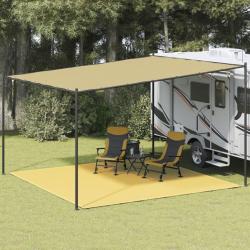 Tapis de tente 400x400 cm Beige alsavelo