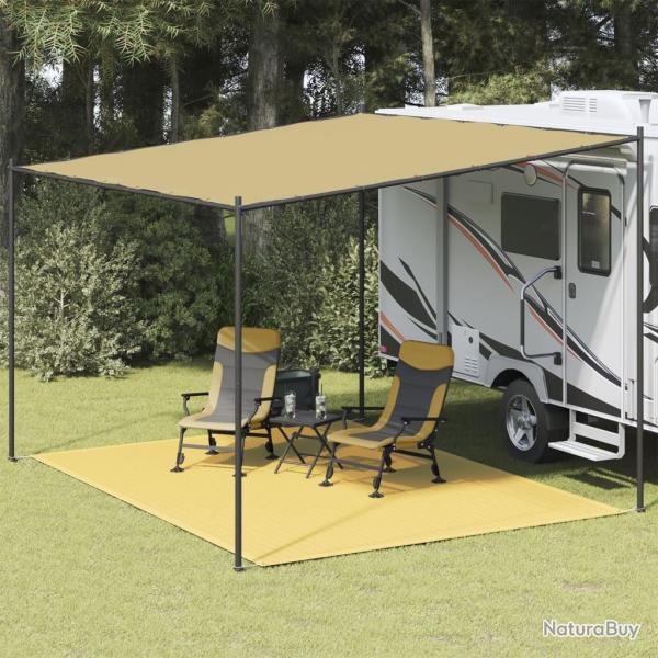 Tapis de tente 300x400 cm Beige alsavelo