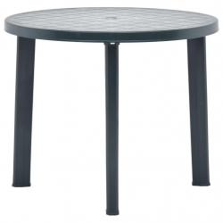 Table de jardin Vert 89 cm Plastique alsavelo