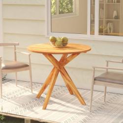 Table de jardin 85x85x75 cm Bois d'acacia solide alsavelo