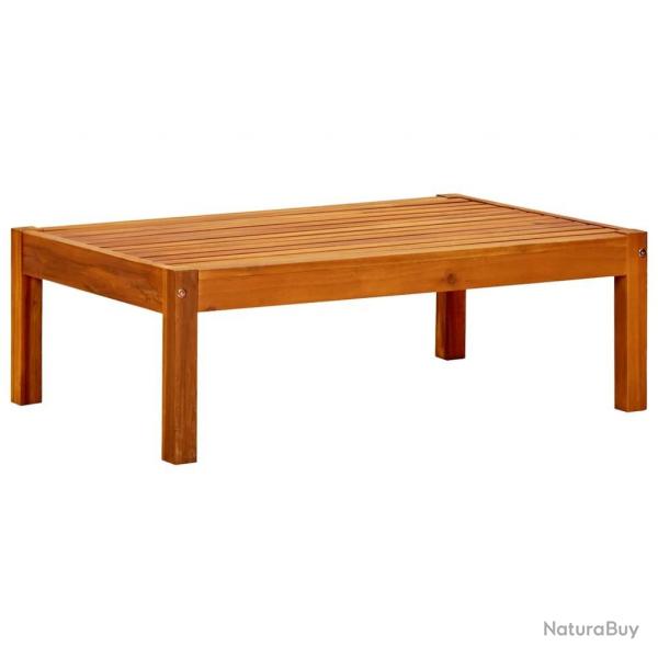 Table de jardin 85x57x29 cm Bois d'acacia massif alsavelo