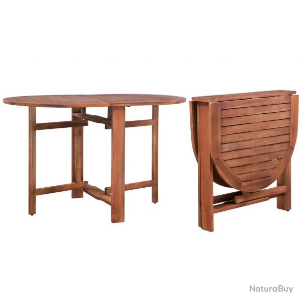 Table de jardin 120x70x74 cm Bois d'acacia massif alsavelo