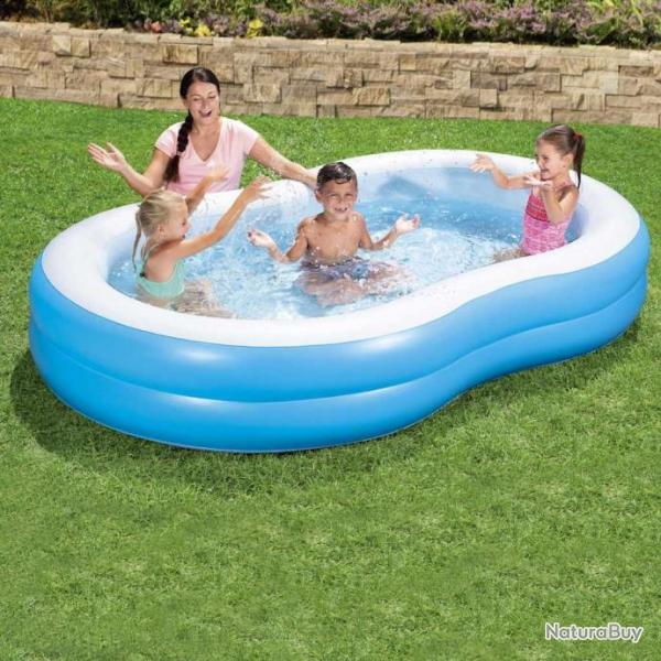 Piscine familiale Big Lagoon 262x157x46 cm alsavelo