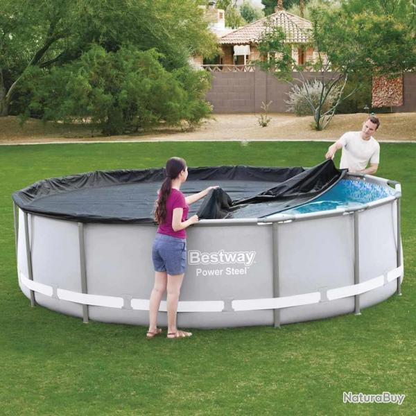 Couverture de piscine Flowclear 427 cm alsavelo