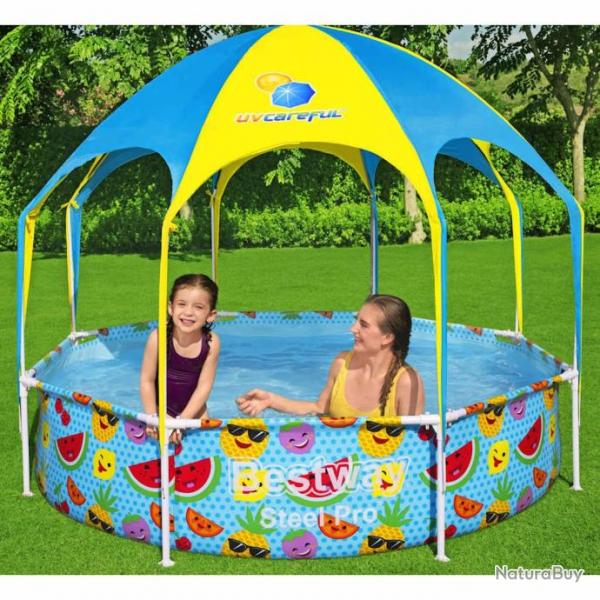 Piscine hors sol Steel Pro UV Careful pour enfants 244x51 cm alsavelo