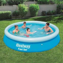 Piscine gonflable Fast Set Rond 366 x 76 cm 57273 alsavelo