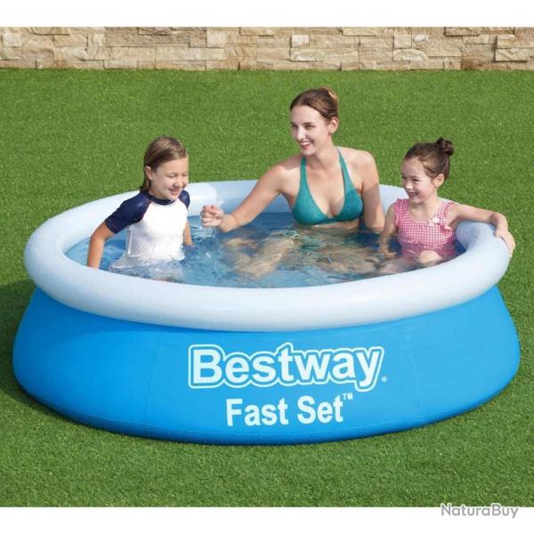 Piscine gonflable Fast Set Rond 183x51 cm Bleu alsavelo