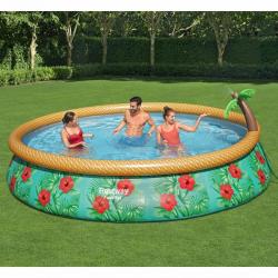piscine gonflable Paradise Palms 457x84 cm alsavelo
