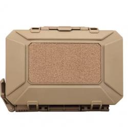 Mallette Tactique Étanche Rangement Airsoft Paintball Chasse et Tir Beige 19,5 x 14,5 x 5,5 cm