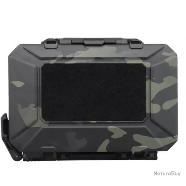 Mallette Tactique tanche Airsoft Paintball Chasse et Tir Camouflage Noir 19,5 x 14,5 x 5,5 cm