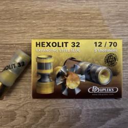 Une boîte Hexolit 32 calibre 12/70 port inclus