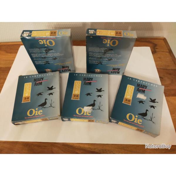 50 chevrotines mary arm oie  2/0 40gr nickel