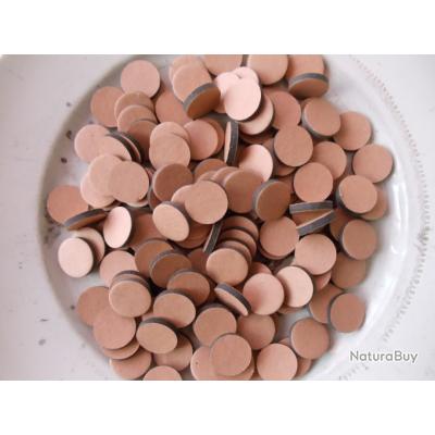 100 Disques En Bois Naturel - 25 Mm De Diamètre - Pour Bricolage, Décoration, Peinture Et Loisirs Créatifs