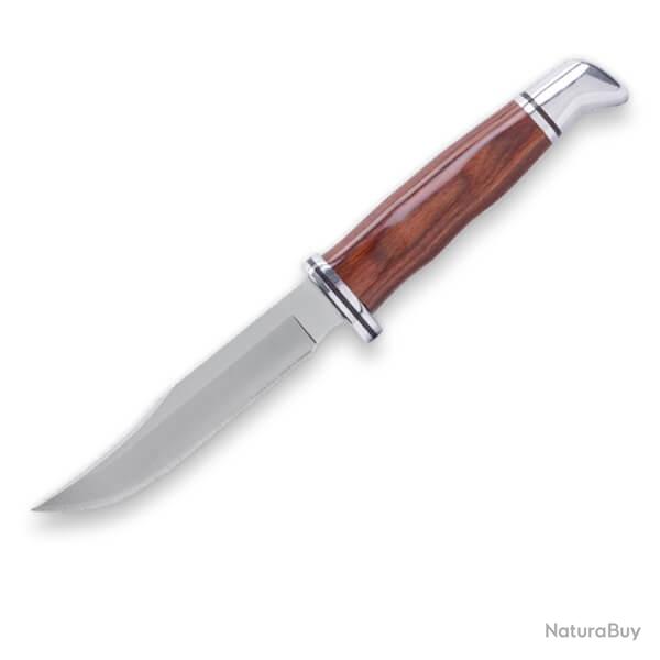 BU0102CCS1-Couteau de chasse  lame fixe Buck Woodsman Heritage series