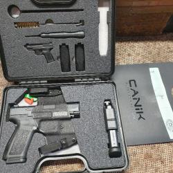 en stock : pistolet CANIK modèle METE MC9LS BLACK cal 9x19 parabellum