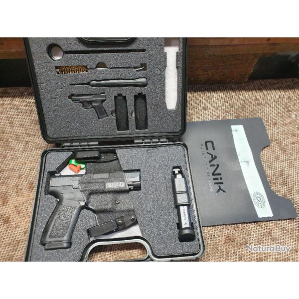 en stock : pistolet CANIK modle METE MC9LS BLACK cal 9x19 parabellum