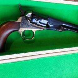 Uberti Colt 1862 police Pocket calibre 36 Blue Charcoal . Très bon état. 5,5 pouces.