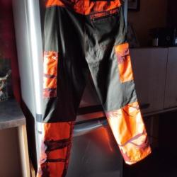 Pantalon de chasse fluo Treeland