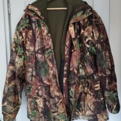 Veste de chasse camo Solognac