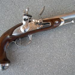 RARE pistolet d'Officier de Gendarmerie de la Garde Impériale , 1 er Empire.