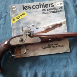 Pistolet "Lepage" Pedersoli percussion cal 44