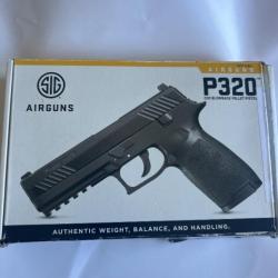 Pistolet CO2 Sig Sauer P320 blowback à plomb calibre.177