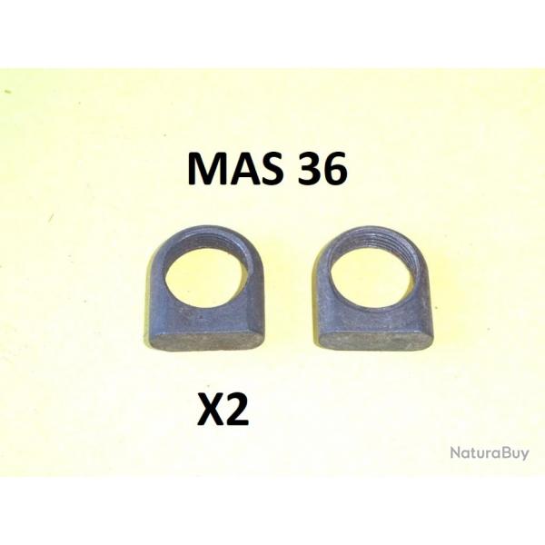 2 crous porte support de baonnette  fusil MAS 36 MAS36 - VENDU PAR JEPERCUTE (D23B809)